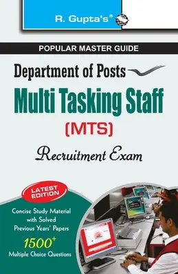 Departamento de Correos: Multi Tasking Staff (MTS) Recruitment Exam Guide - Department of Posts: Multi Tasking Staff (MTS) Recruitment Exam Guide