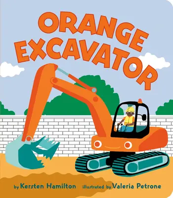 Excavadora naranja - Orange Excavator