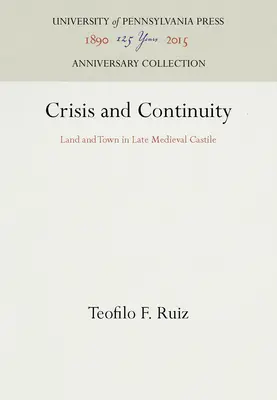 Crisis y continuidad - Crisis and Continuity