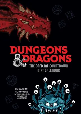 Dragones y Mazmorras: El calendario oficial de la cuenta atrás: ¡25 días de minilibros, recuerdos y mucho más! - Dungeons & Dragons: The Official Countdown Gift Calendar: 25 Days of Mini Books, Mementos, and More!