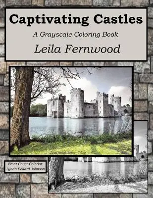 Castillos cautivadores: Un libro para colorear en escala de grises - Captivating Castles: A Grayscale Coloring Book