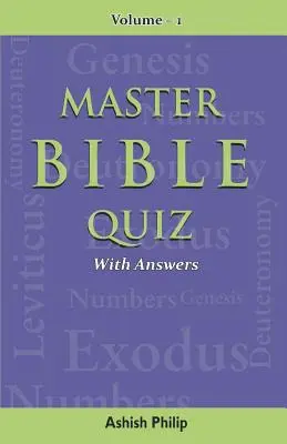 Master Bible Quiz-Vol-1: Con respuestas - Master Bible Quiz-Vol-1: With Answers