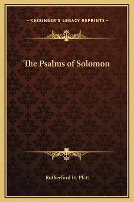 Los Salmos de Salomón - The Psalms of Solomon