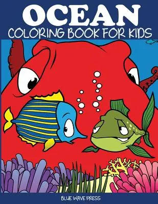 Libro para colorear del océano para niños - Ocean Coloring Book for Kids