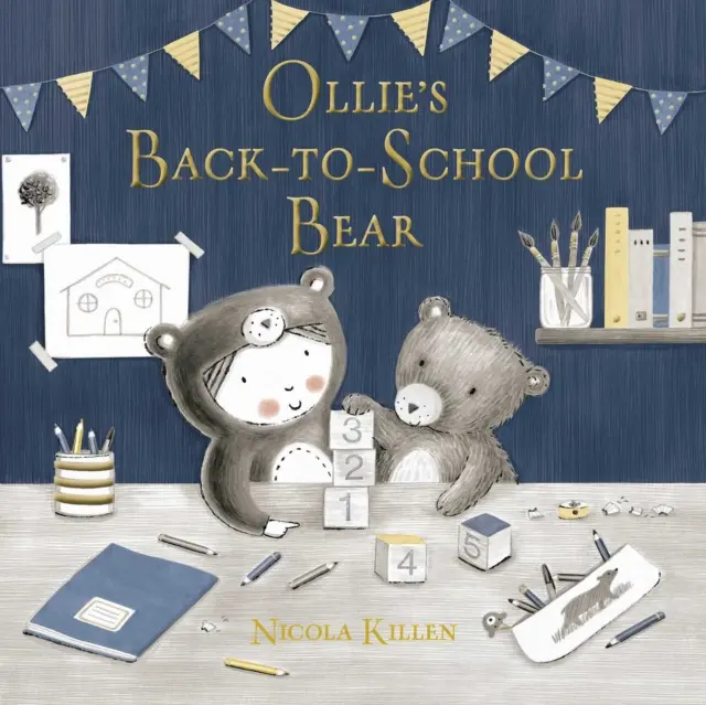 Ollie's Back-to-School Bear - ¡Perfecto para los pequeños que empiezan preescolar! - Ollie's Back-to-School Bear - Perfect for little ones starting preschool!
