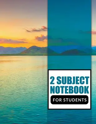 Cuaderno de 2 asignaturas para estudiantes - 2 Subject Notebook For Students
