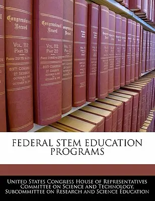 Programas federales de educación sobre tallos - Federal Stem Education Programs