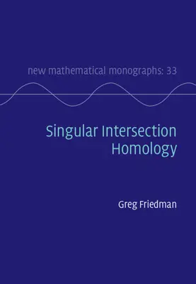 Homología de intersecciones singulares - Singular Intersection Homology