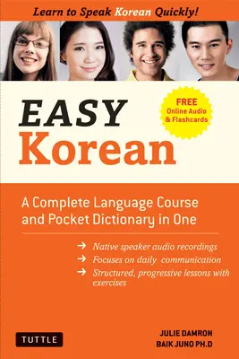 Aprender coreano: Guía del idioma para principiantes: ¡Aprende a hablar, leer y escribir coreano rápidamente! (Audio en línea y fichas gratuitas) - Learning Korean: A Language Guide for Beginners: Learn to Speak, Read and Write Korean Quickly! (Free Online Audio & Flash Cards)