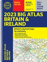 2023 Philip's Big Road Atlas Gran Bretaña e Irlanda - (espiral A3) - 2023 Philip's Big Road Atlas Britain and Ireland - (Spiral A3)