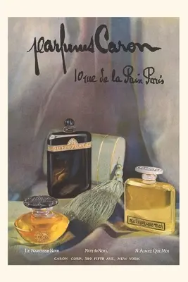 Diario Vintage Parfumes Caron - Vintage Journal Parfumes Caron