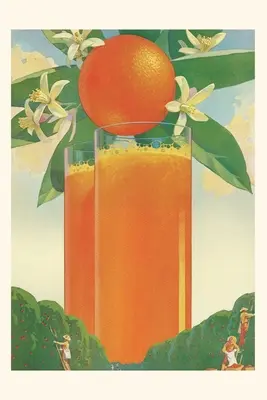 Vintage Journal Zumo de naranja gigante, Orchard - Vintage Journal Giant Orange Juice, Orchard
