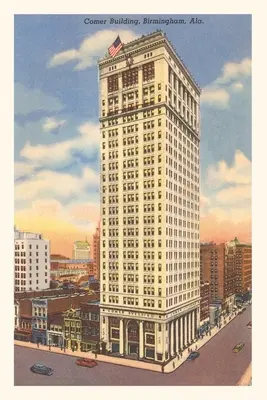 Diario Vintage Comer Building, Birmingham - Vintage Journal Comer Building, Birmingham