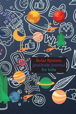 Diario de gratitud del sistema solar para niños - Solar system gratitude journal for kids