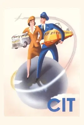 Diario Vintage CIT Anuncio de transporte francés - Vintage Journal CIT French Transport Ad