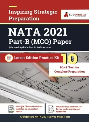 Nata 2023: National Aptitude Test in Architecture (B. Arch) - 10 Full Length Mock Tests (Solved Objective Questions of Part B) wi