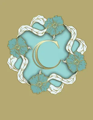 C: 100 Páginas 8.5 X 11 Monograma Cuaderno College Ruled Line Paper - C: 100 Pages 8.5 X 11 Monogram Notebook College Ruled Line Paper