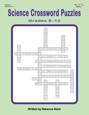 Crucigramas de Ciencias Grados 6-12 - Science Crossword Puzzles Grades 6?12