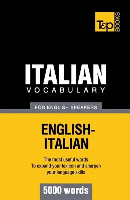 Vocabulario italiano para anglófonos - 5000 palabras - Italian vocabulary for English speakers - 5000 words