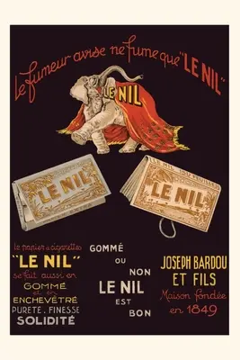 Diario Vintage Anuncio de papel de fumar - Vintage Journal Ad for Cigarette Papers