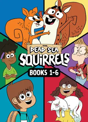 Las ardillas del Mar Muerto 6-Pack Libros 1-6: Ardillas en el Mar Muerto / El niño conoce a las ardillas / Amigos de estudio chiflados / ¡Ardilla secuestrada! / Árbol de grandes problemas / Whirly - The Dead Sea Squirrels 6-Pack Books 1-6: Squirreled Away / Boy Meets Squirrels / Nutty Study Buddies / Squirrelnapped! / Tree-Mendous Trouble / Whirly