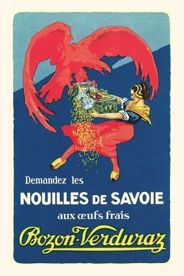 Diario de Época Mujer holandesa peleando con un águila por unos fideos - Vintage Journal Dutch Woman Fighting with Eagle over Noodles