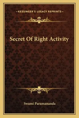 El Secreto De La Actividad Correcta - Secret Of Right Activity