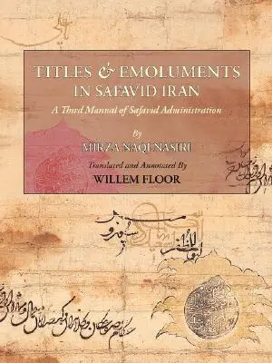 Títulos y emolumentos en el Irán safávida - Titles and Emoluments in Safavid Iran