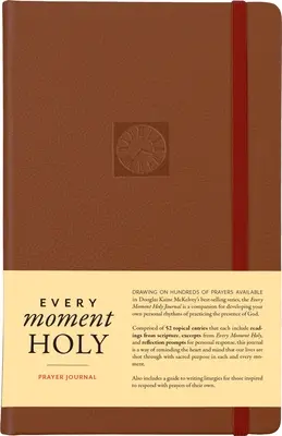 Diario de Oración Cada Momento Santo-Marrón - Every Moment Holy Prayer Journal-Brown