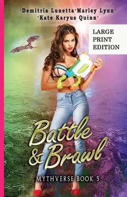 Battle & Brawl: A Young Adult Urban Fantasy Academy Series Versión para imprimir a gran tamaño - Battle & Brawl: A Young Adult Urban Fantasy Academy Series Large Print Version