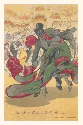 Diario de Vintage Baile de máscaras francés - Vintage Journal French Masqued Ball