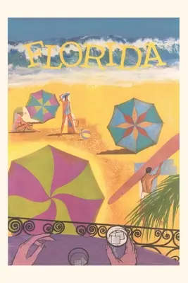 Diario Vintage Florida Travel Poster - Vintage Journal Florida Travel Poster
