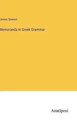 Memorandos de gramática griega - Memoranda in Greek Grammar