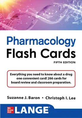 Fichas didácticas de farmacología Lange, quinta edición - Lange Pharmacology Flash Cards, Fifth Edition