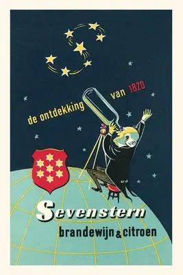 Diario Vintage Anuncio de Brandy Holandés y Limón - Vintage Journal Dutch Brandy and Lemon Advertisement