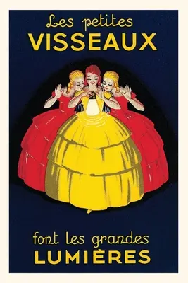 Diario Vintage Tres damas con luz, Francia - Vintage Journal Three ladies with Light, France