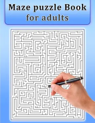 Libro de rompecabezas para adultos - Maze Puzzle Book for Adults