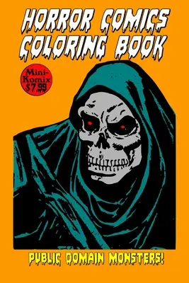 Cómics de terror para colorear - Horror Comics Coloring Books