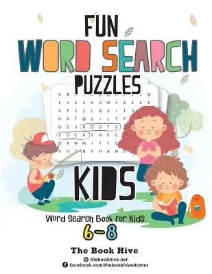 Divertidas sopas de letras para niños: Sopa de letras para niños de 6 a 8 años - Fun Word Search Puzzles Kids: Word Search Books for Kids 6-8