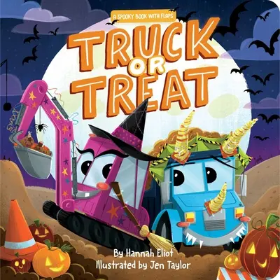 Camión o trato: Un libro espeluznante con solapas - Truck or Treat: A Spooky Book with Flaps