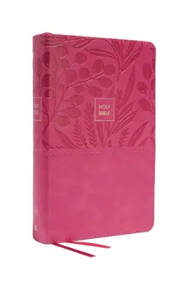 Kjv, Biblia de consulta de tamaño personal, letra grande, una columna, piel suave, rosa, letra roja, cómoda impresión: Santa Biblia, Versión Reina Valera - Kjv, Personal Size Large Print Single-Column Reference Bible, Leathersoft, Pink, Red Letter, Comfort Print: Holy Bible, King James Version