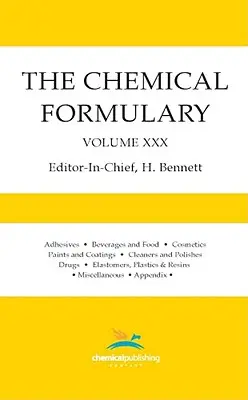 Formulario químico, volumen 30 - The Chemical Formulary, Volume 30