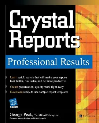 Resultados profesionales de Crystal Reports - Crystal Reports Professional Results