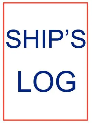 Cuaderno de bitácora - Ship's Log