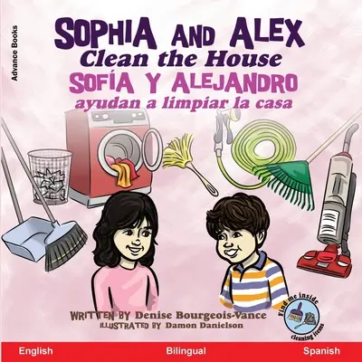 Sophia and Alex Clean the House: Sofa y Alejandro ayudan a limpiar la casa