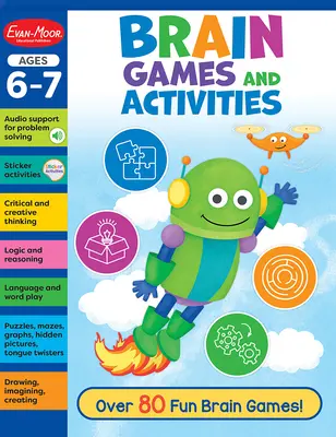 Brain Games and Activities, Ages 6 - 7 Cuaderno de ejercicios - Brain Games and Activities, Ages 6 - 7 Workbook