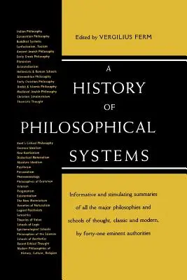 Historia de los sistemas filosóficos - A History of Philosolphical Systems