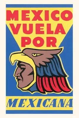 Diario Vintage Cartel de Mexicana de Aviación - Vintage Journal Mexicana Airlines Poster