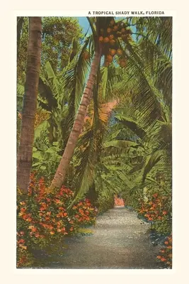 Diario Vintage Sendero tropical, Florida - Vintage Journal Tropical Path, Florida