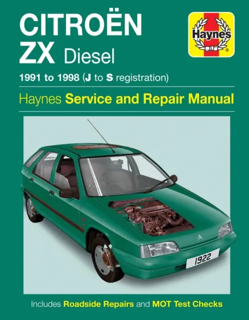 Citroen ZX Diesel (91 - 98) J a S - Citroen ZX Diesel (91 - 98) J To S